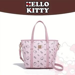 Hello Kitty Pink Monogram Tote Bag